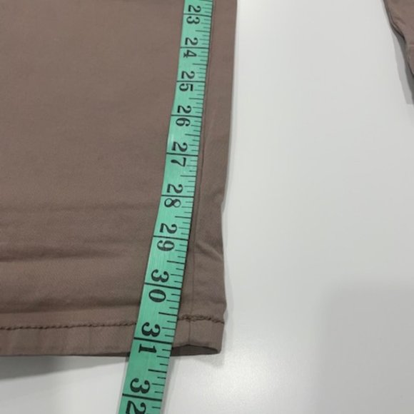SMART SET Taupe-pinkish hue Cotton Pants Mid-Rise ~ Size 12 with tags - Picture 15 of 16